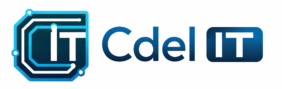 Cdel IT logo representing industrial software, IIoT, SPC, and quality management solutions